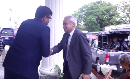 भारतीय राजदूतको अन्तरिम सरकारप्रति सहयोग प्रतिबद्धता